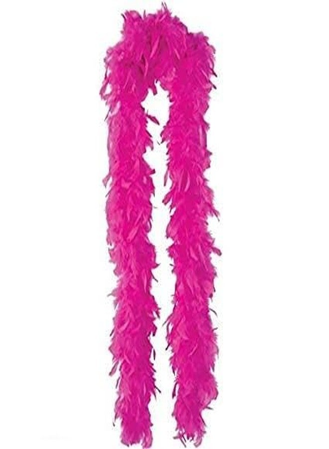 Skywalk Fluffy Feather Boa Strip Dressup Costume Party Wedding Decoration,Party Theme Feather Boa (Pink)